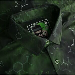 Retro Rifle The Chemist Shirt Mens S Breaking Bad Heisenberg Chemistry Tactical